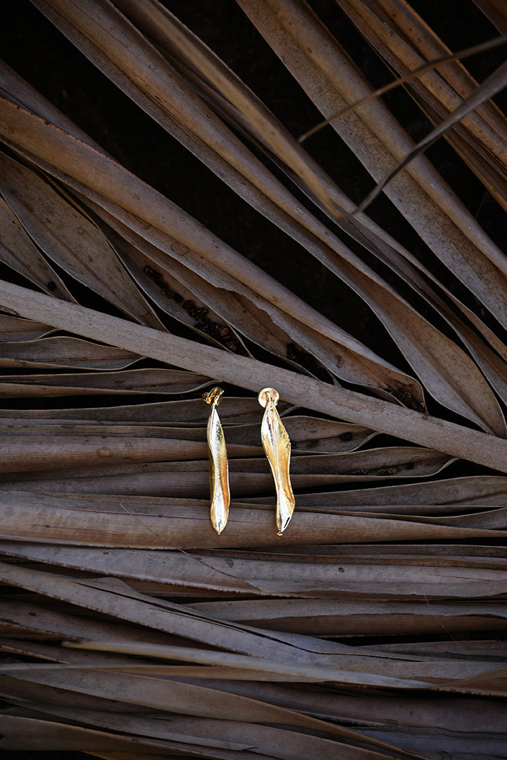 Brincos folhas de Oliveira