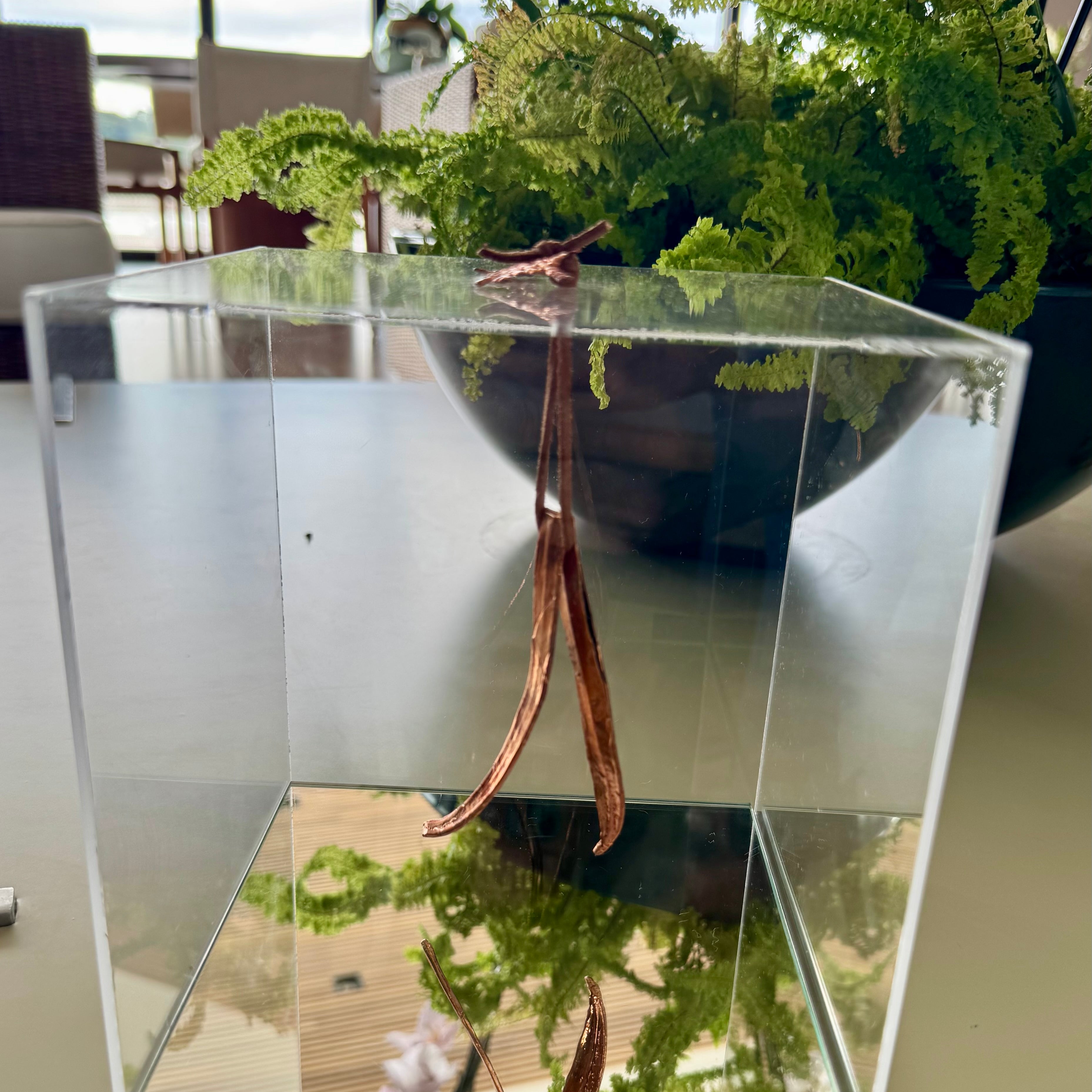 Acrílico folha de bambu em cobre The Leaf®