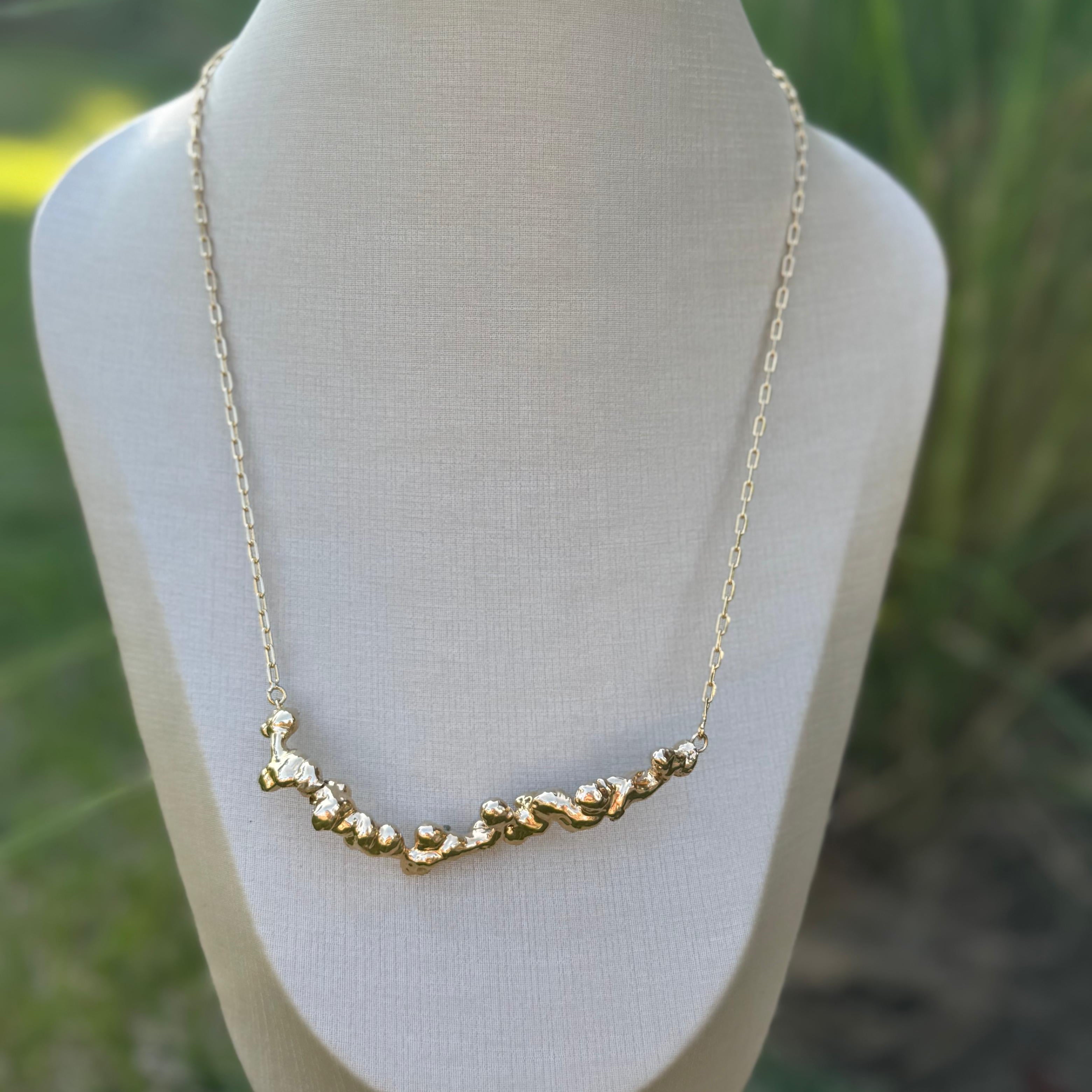 Colar flores Fenix medio - The Leaf®